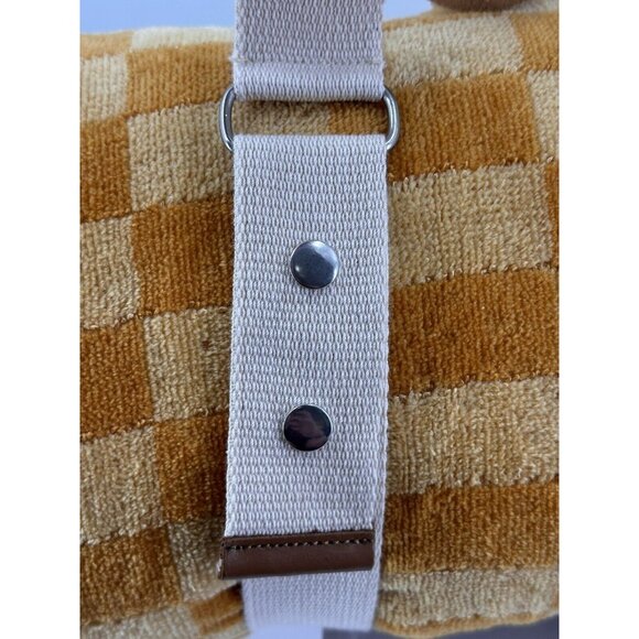 Business & Pleasure Co. Premium Beach Blanket Squares Pattern In orange - Picture 4 of 10